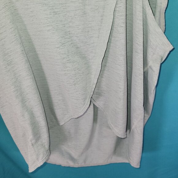 Prana Womens Medium Sleeveless Athletic Tank Top Gray Lightweight Stretch Fabric - Picture 6 of 7